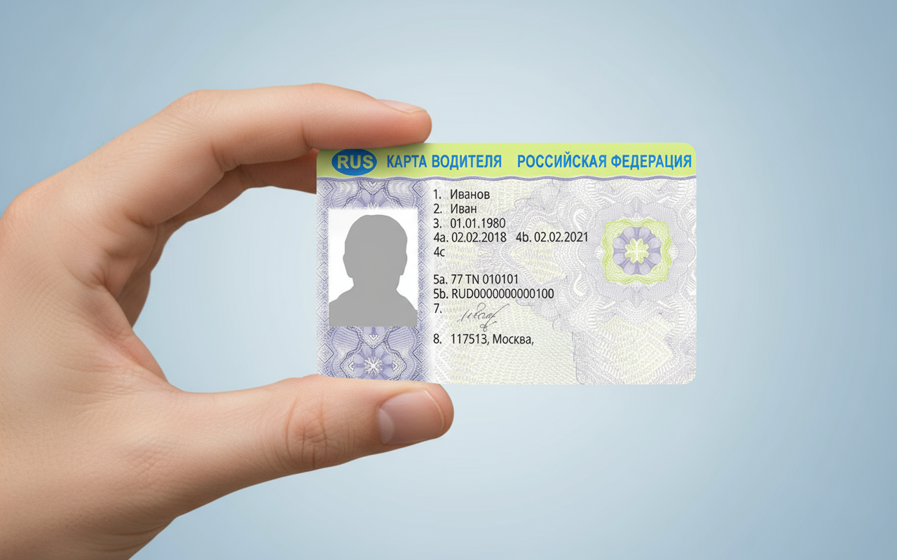 Карта водителя СКЗИ